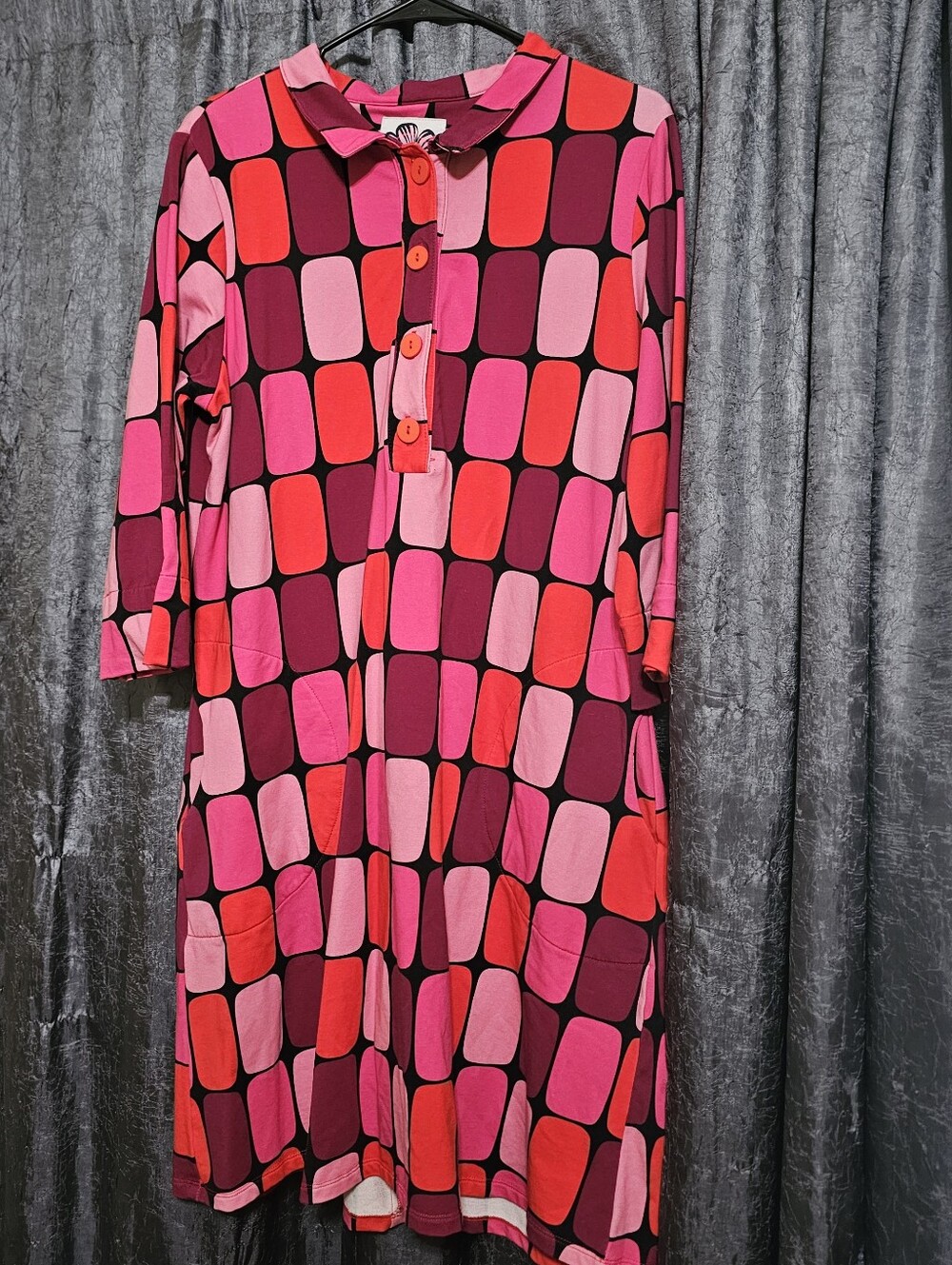 Lesley Evers Tippi Dress Palm Springs Red